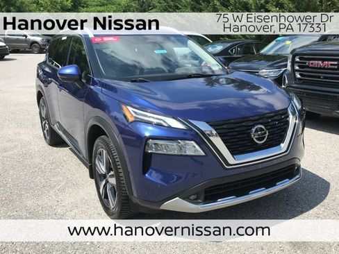 Certified 2021 Nissan Rogue Platinum AWD/4WD image 1