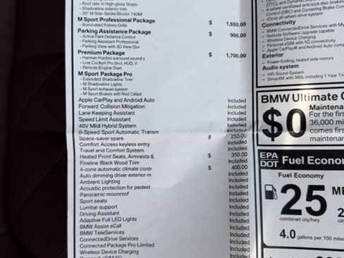Used 2026 BMW X5 xDrive40i w/ M Sport Package AWD/4WD image 5