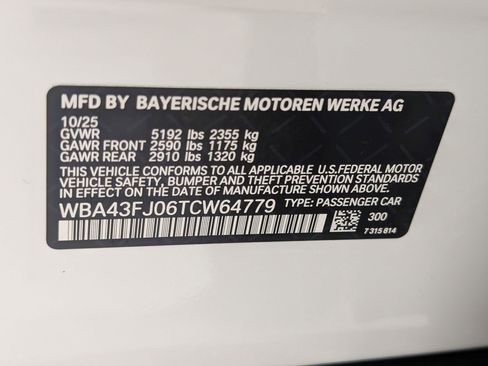 New 2026 BMW 530i w/ M Sport Package RWD image 21