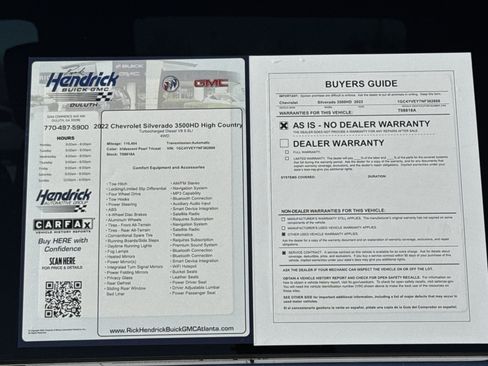 Used 2022 Chevrolet Silverado 3500 High Country w/ Z71 Off-Road Package image 36