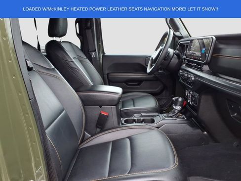 Used 2024 Jeep Wrangler Unlimited Sahara w/ Technology Group image 11