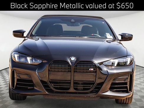 Certified 2025 BMW M440i Convertible w/ Shadowloine Package RWD image 2