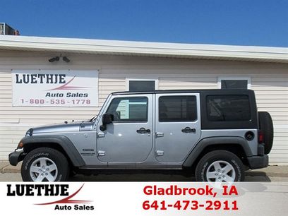 Used 2017 Jeep Wrangler Unlimited Sport w/ Quick Order Package 24S