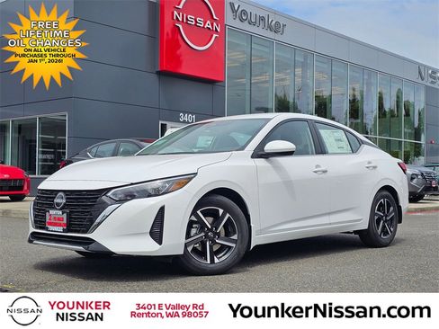 New 2025 Nissan Sentra SV w/ Trunk Package image 1