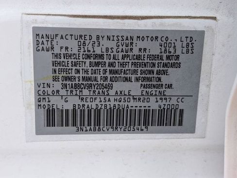 Used 2024 Nissan Sentra SV w/ Trunk Package image 26