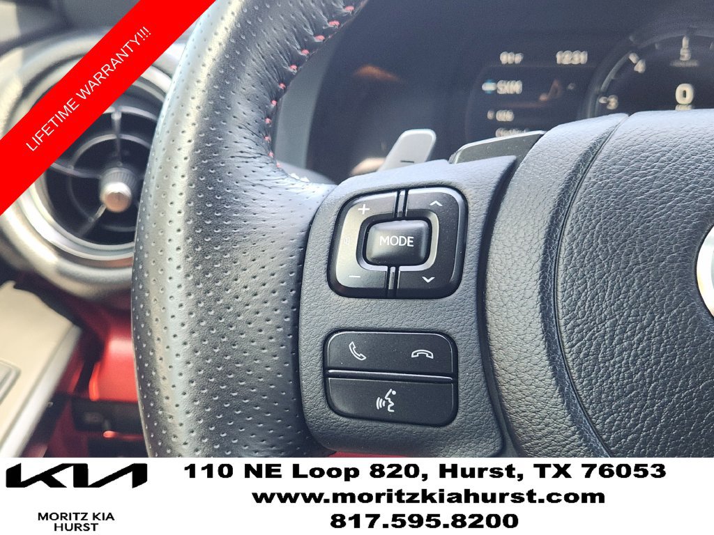Used 2023 Lexus IS 350 F Sport w/ Memory Package RWD image 28