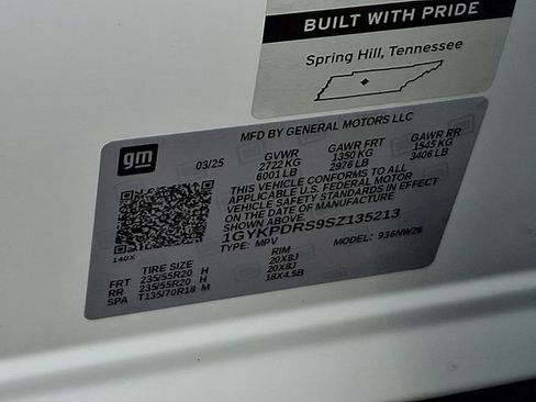Used 2025 Cadillac XT6 Premium Luxury w/ LPO, Floor Liner Package AWD/4WD image 29