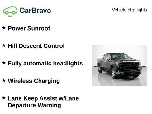 Certified 2023 GMC Sierra 1500 SLT w/ SLT Premium Package AWD/4WD image 9