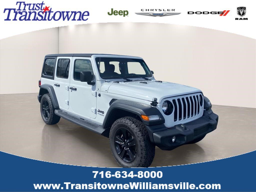 Used 2021 Jeep Wrangler Unlimited Sport AWD/4WD image 1