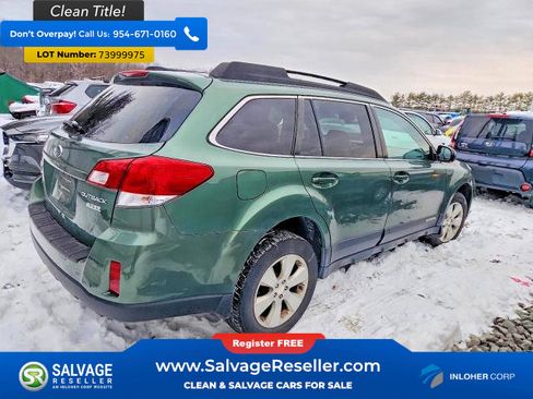 Used 2011 Subaru Outback 2.5i Premium w/ All-Weather Pkg AWD/4WD image 4