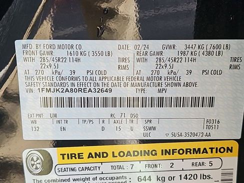 Used 2024 Ford Expedition Max Limited image 37