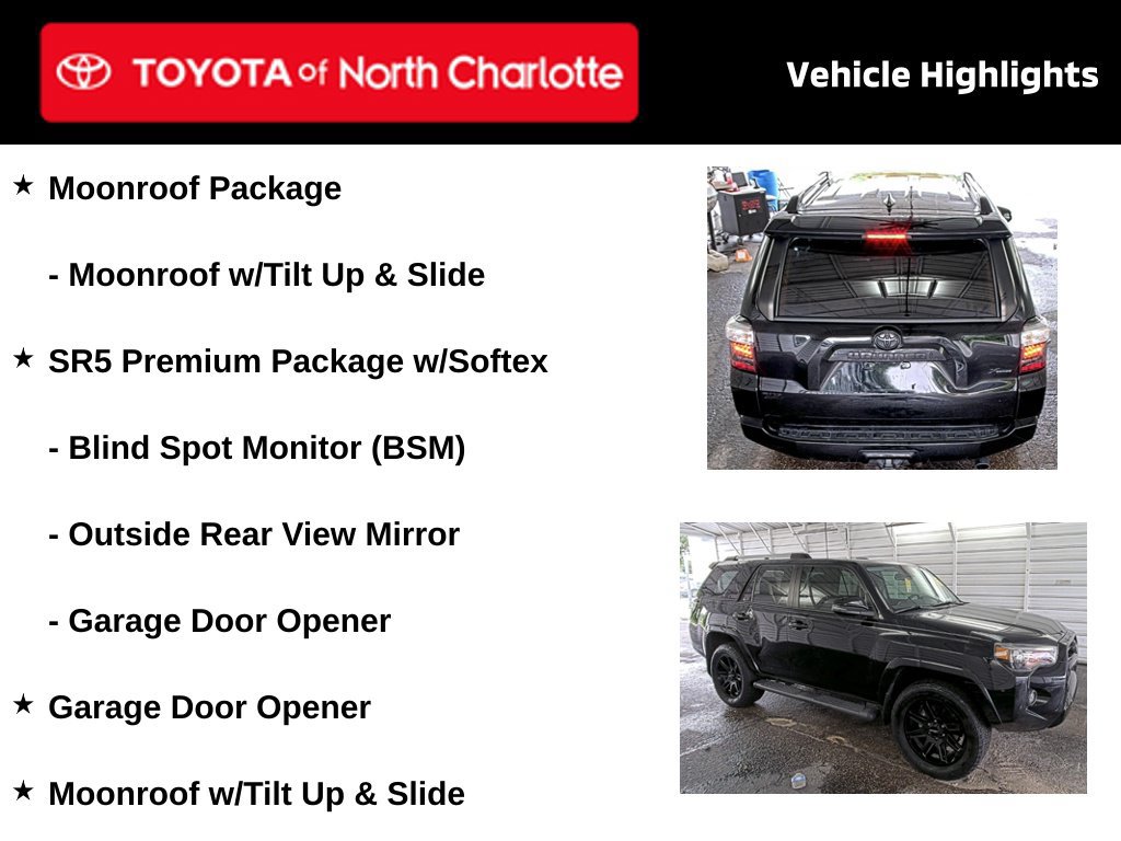 Used 2022 Toyota 4Runner SR5 Premium w/ Moonroof Package AWD/4WD image 4