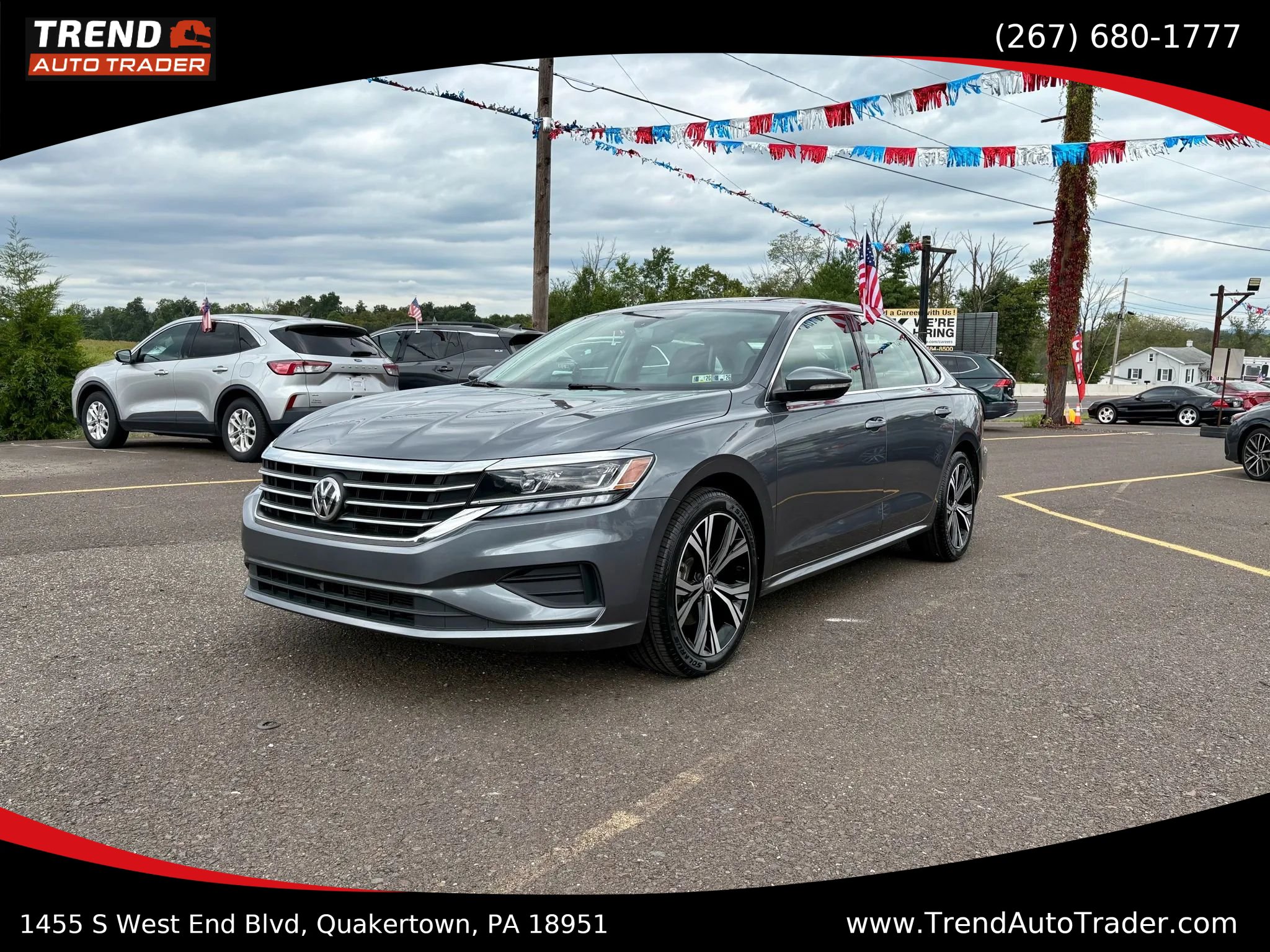 Used 2021 Volkswagen Passat 2.0T SE FWD image 1