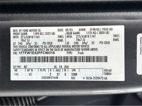 Used 2023 Ford F150 XLT w/ Equipment Group 302A High image 12