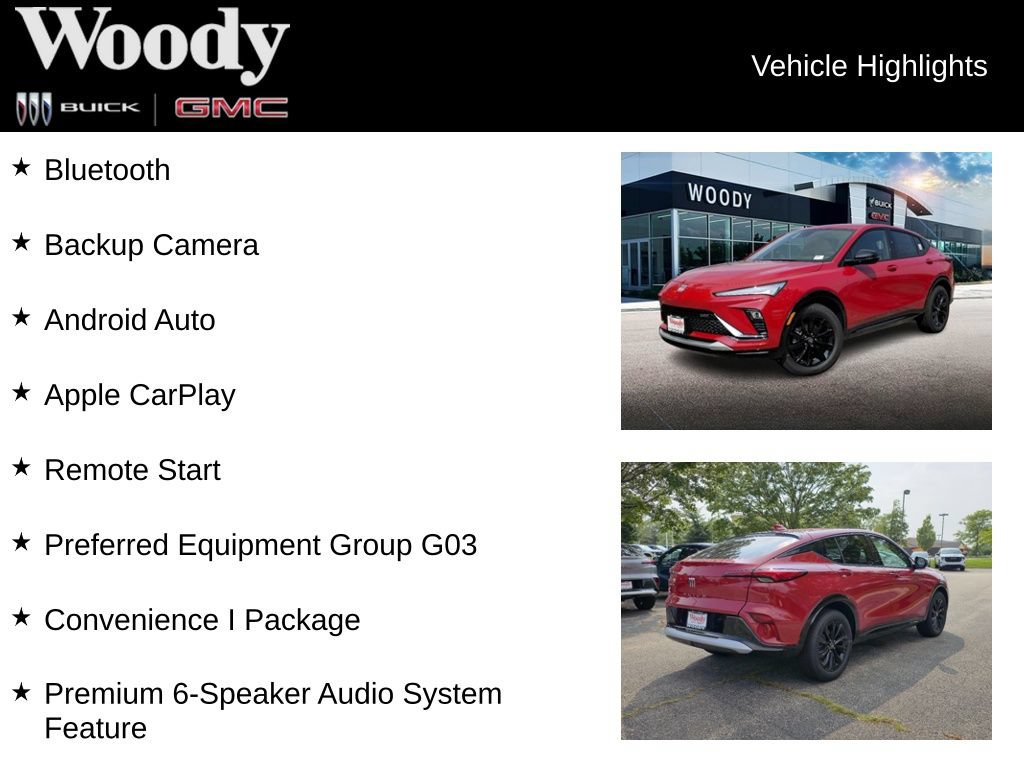 New 2026 Buick Envista Sport Touring w/ Convenience I Package FWD image 3