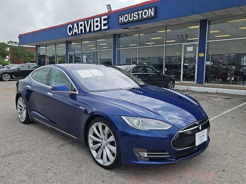 Used 2015 Tesla Model S 85D AWD/4WD image 1