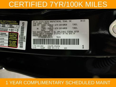 Used 2023 Toyota Tundra 1794 Edition AWD/4WD image 29