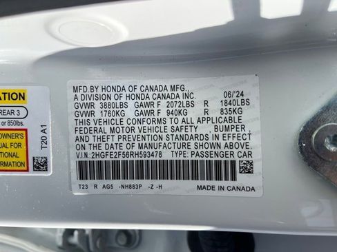 Used 2024 Honda Civic Sport image 10