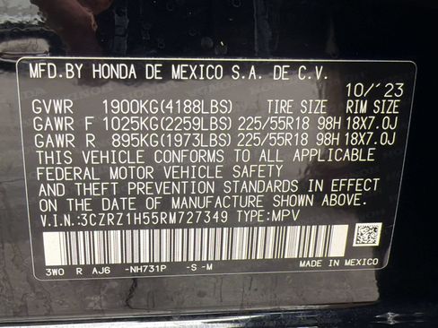 Used 2024 Honda HR-V Sport image 24