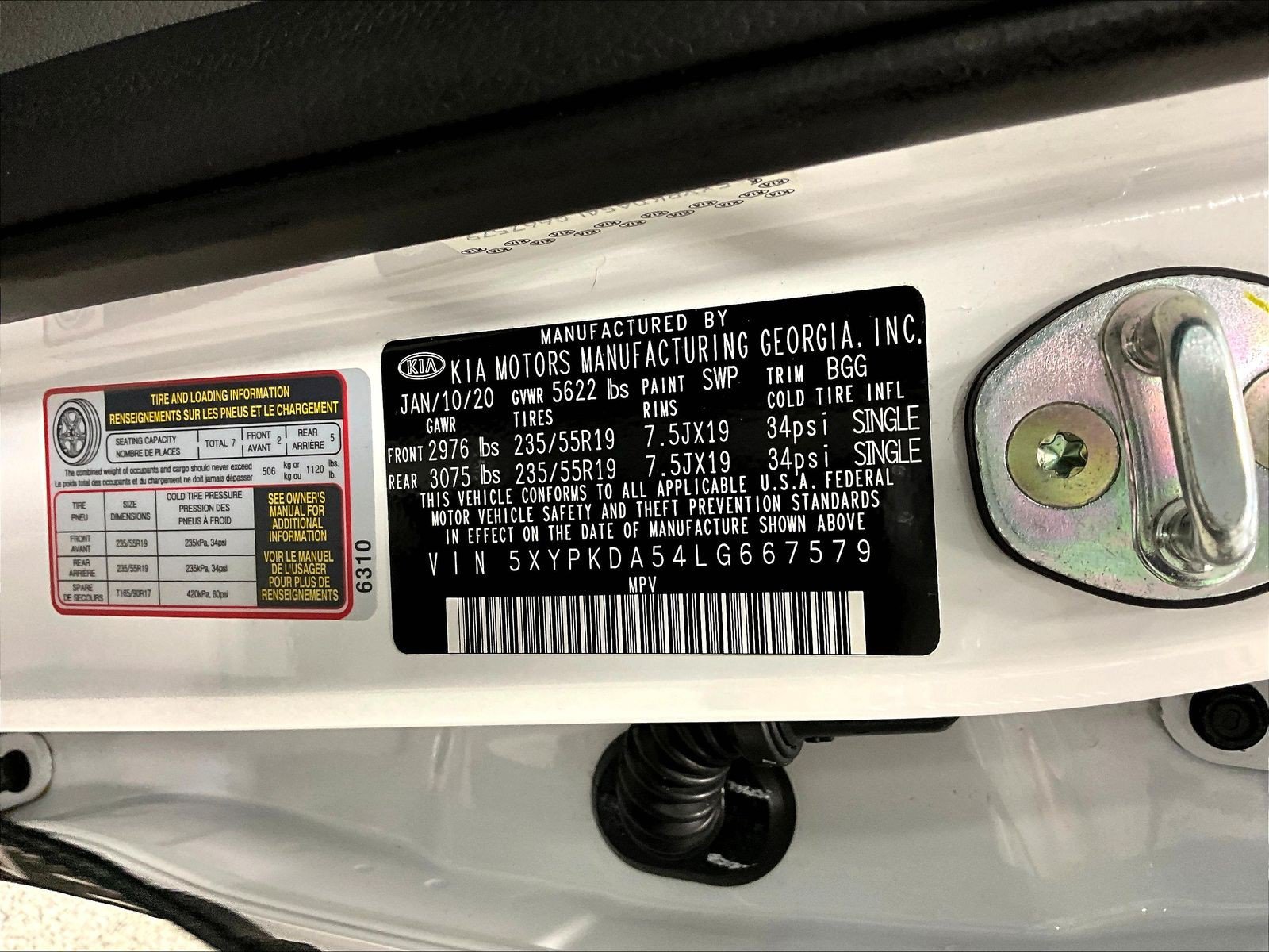 Used 2020 Kia Sorento SX AWD/4WD image 19