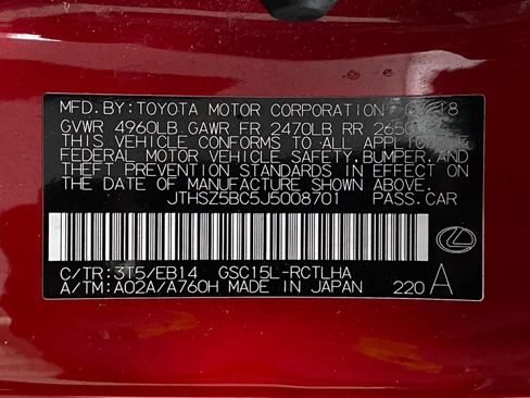 Used 2018 Lexus RC 350 AWD w/ Accessory Package 2 image 34