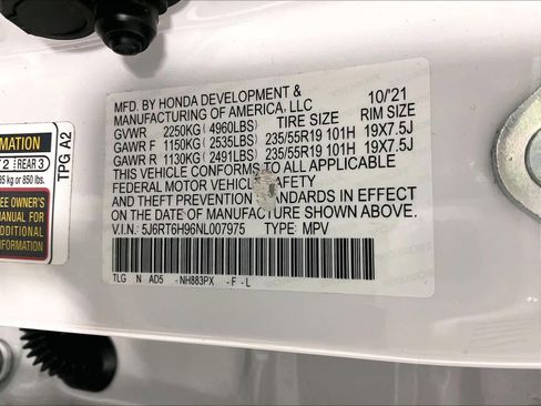 Used 2022 Honda CR-V Touring image 37