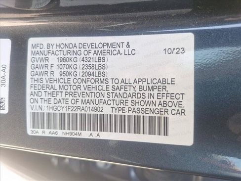 Used 2024 Honda Accord LX image 22