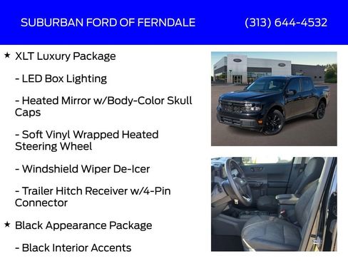 Used 2023 Ford Maverick XLT w/ Equipment Group 300A Standard image 13