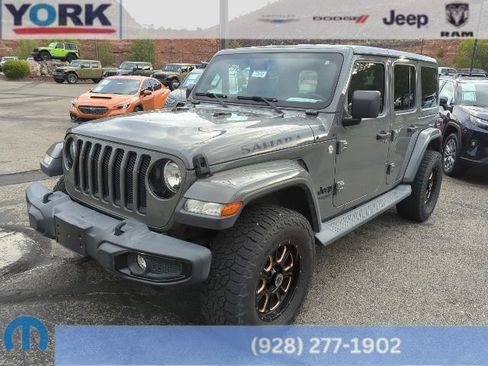 Used 2019 Jeep Wrangler Unlimited Sahara AWD/4WD image 1