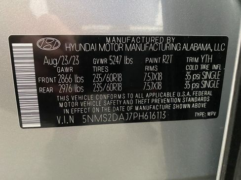 Certified 2023 Hyundai Santa Fe SEL w/ Winter Weather Package AWD/4WD image 32