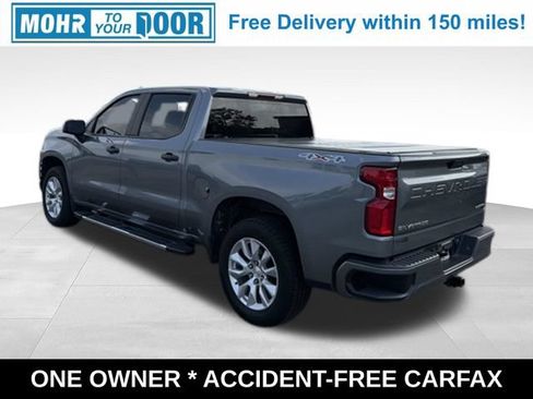 Used 2022 Chevrolet Silverado 1500 Custom w/ Safety Confidence Package AWD/4WD image 3
