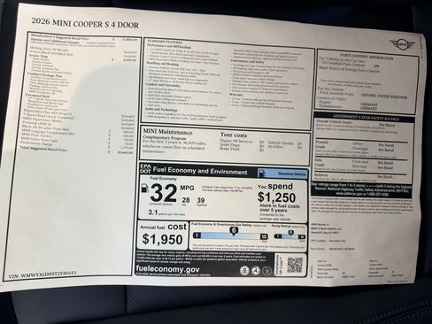 New 2026 MINI Cooper S FWD image 22