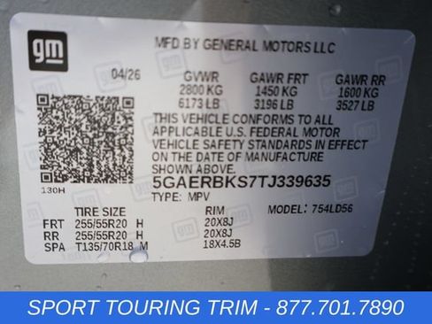 New 2026 Buick Enclave Sport Touring w/ Power Package FWD image 31