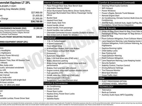 Used 2023 Chevrolet Equinox LT w/ Driver Convenience Package FWD image 6