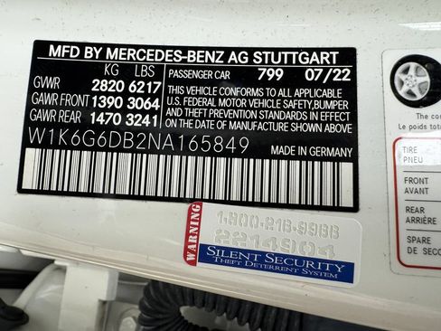 Certified 2022 Mercedes-Benz S 500 4MATIC image 30