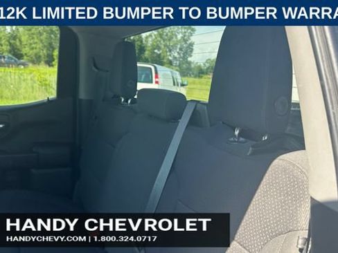 Certified 2021 Chevrolet Silverado 1500 Custom w/ LPO, Dark Essentials Package AWD/4WD image 32
