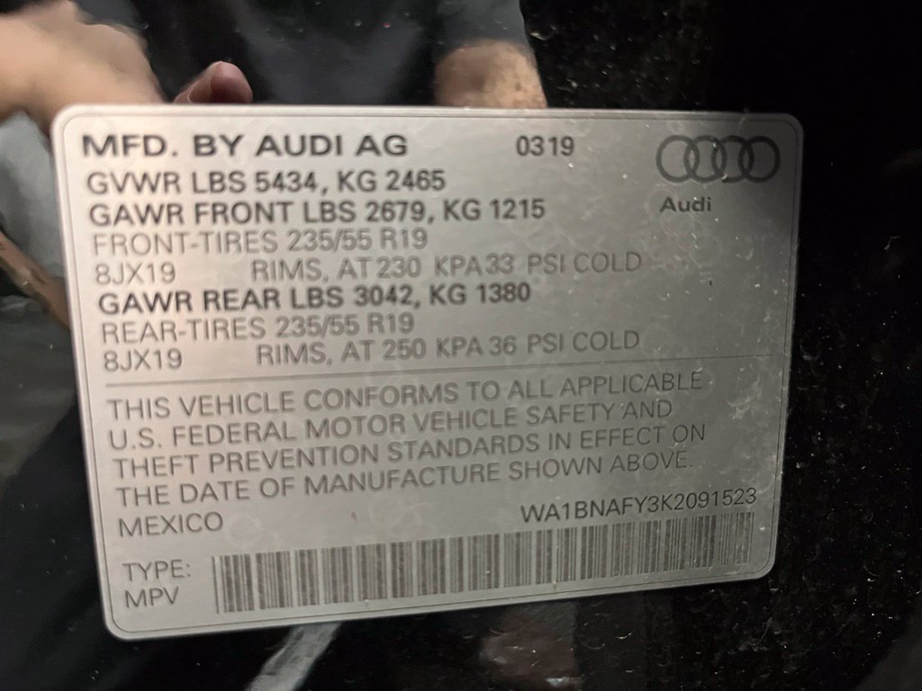 Used 2019 Audi Q5 2.0T Premium Plus w/ Premium Plus Package AWD/4WD image 24