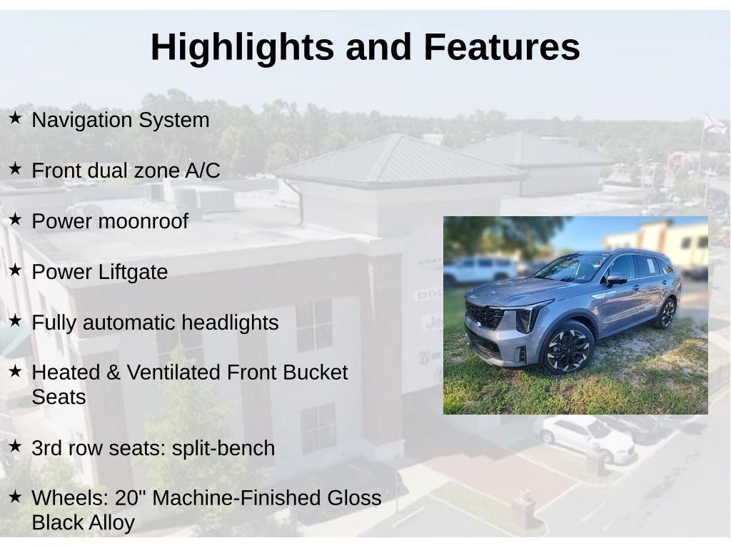 Used 2025 Kia Sorento SX FWD image 2