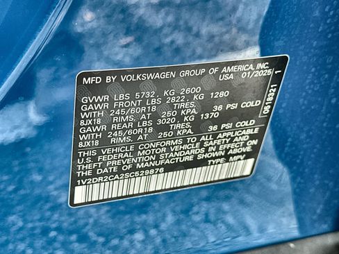 Used 2025 Volkswagen Atlas SE image 21