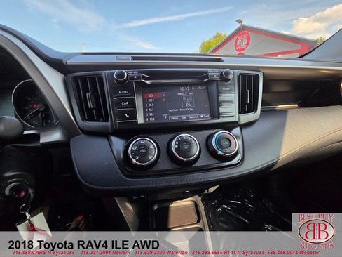 Used 2018 Toyota RAV4 LE w/ All Weather Liner Package AWD/4WD image 16