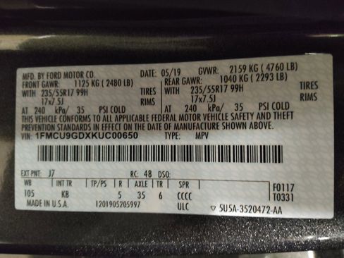 Used 2019 Ford Escape SE image 33