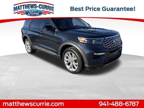Certified 2023 Ford Explorer Platinum w/ Technology Package image 1
