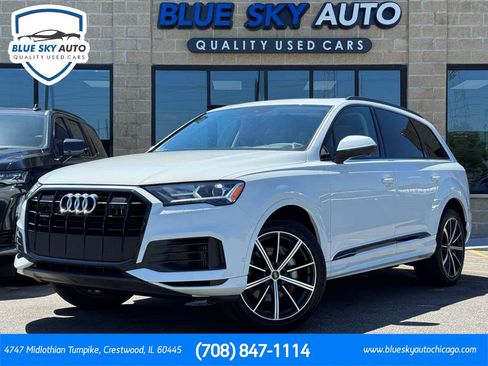 Used 2021 Audi Q7 3.0T Premium Plus w/ Executive Package AWD/4WD image 1