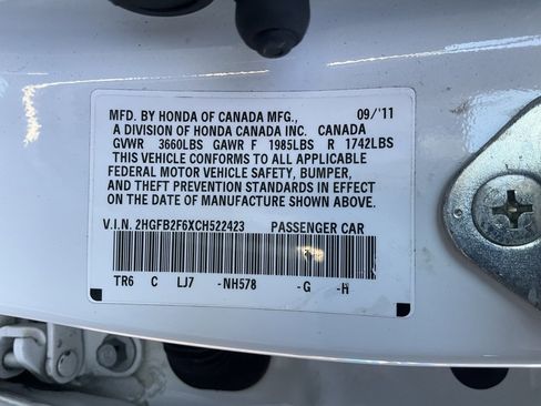 Used 2012 Honda Civic HF image 20