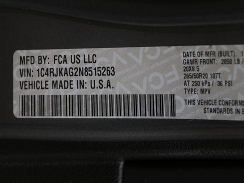 Used 2022 Jeep Grand Cherokee L Laredo AWD/4WD image 36