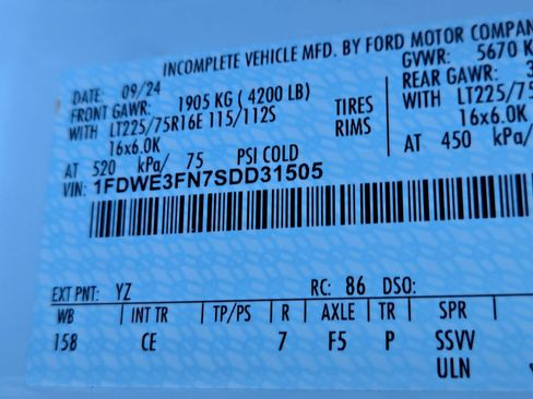 New 2025 Ford E-350 and Econoline 350 Super Duty w/ Power Equipment Group image 18