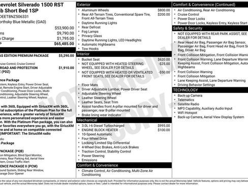 Used 2022 Chevrolet Silverado 1500 RST AWD/4WD image 7