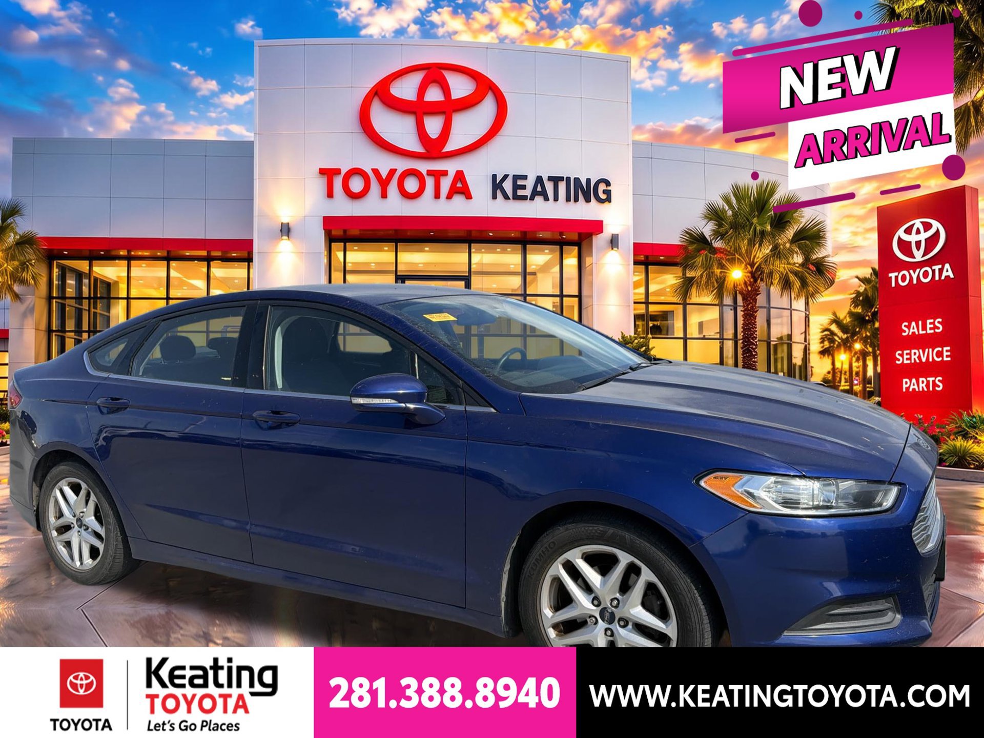 Used 2016 Ford Fusion SE FWD image 1