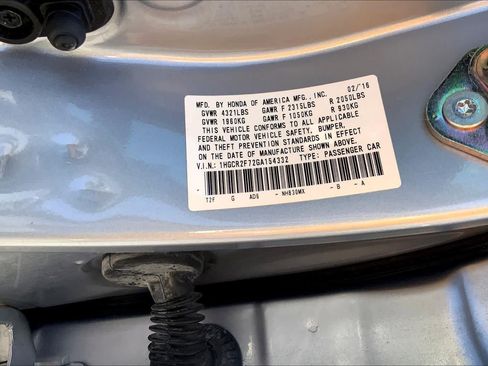 Used 2016 Honda Accord EX image 33