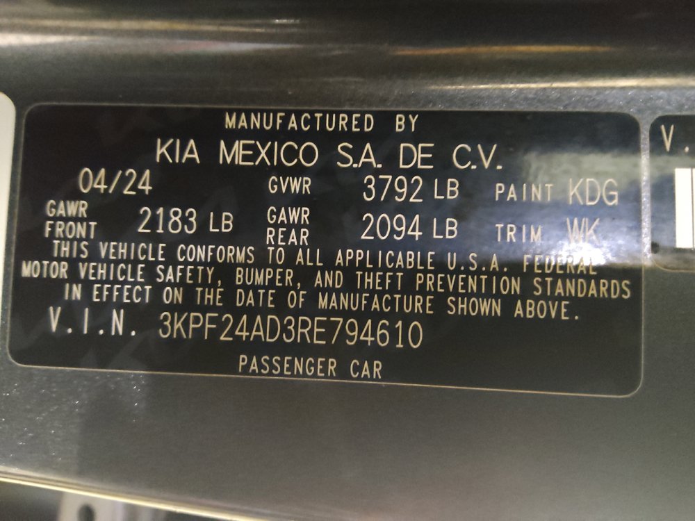 Used 2024 Kia Forte LXS FWD image 33